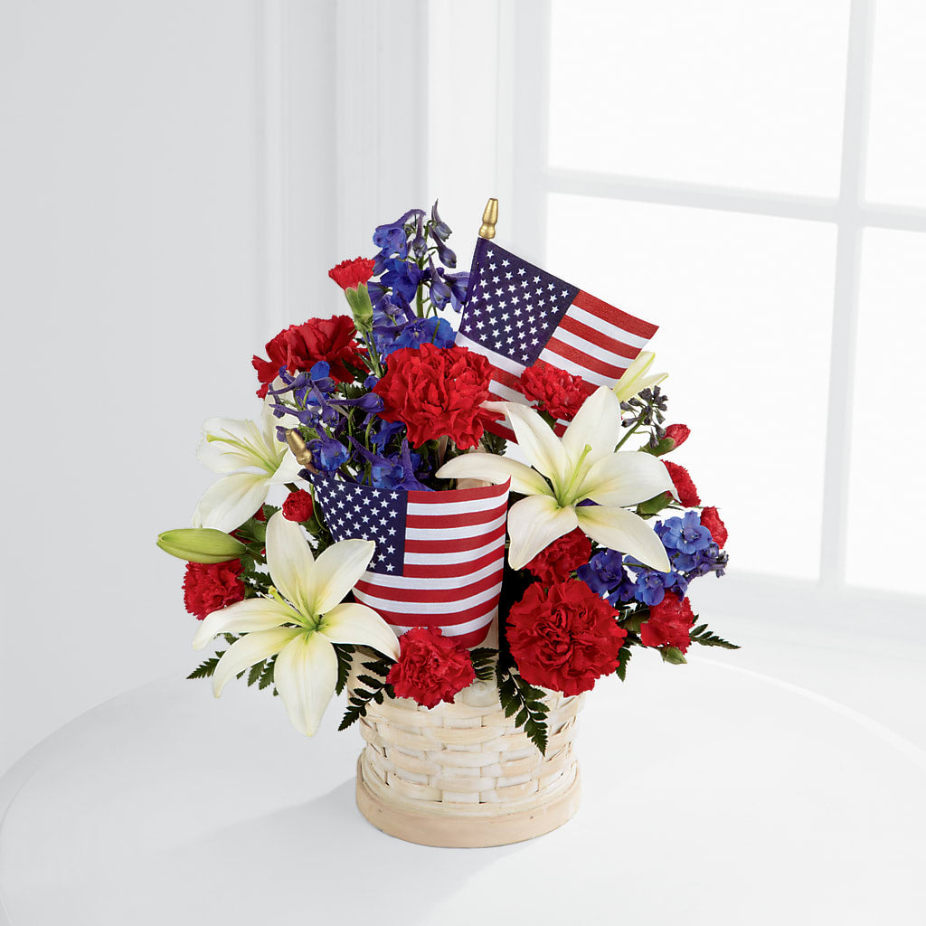 American Glory Bouquet – SYLVIA'S FLORIST, Antioch CA
