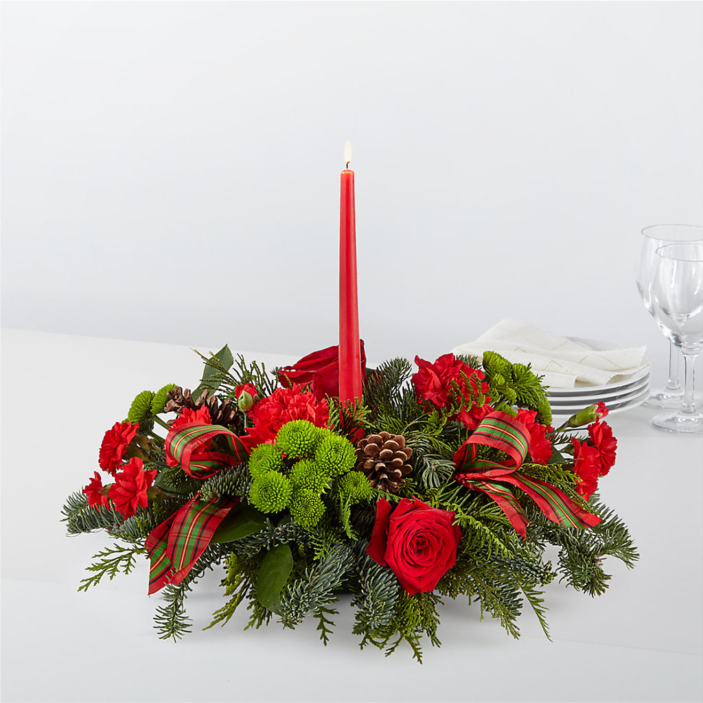 By the Candlelight Centerpiece – SYLVIA'S FLORIST, Antioch CA