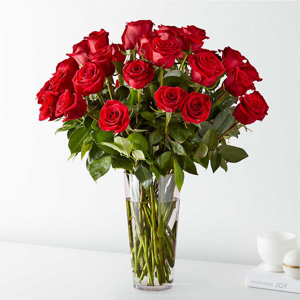 Long Stem Red Rose Bouquet – SYLVIA'S FLORIST, Antioch CA