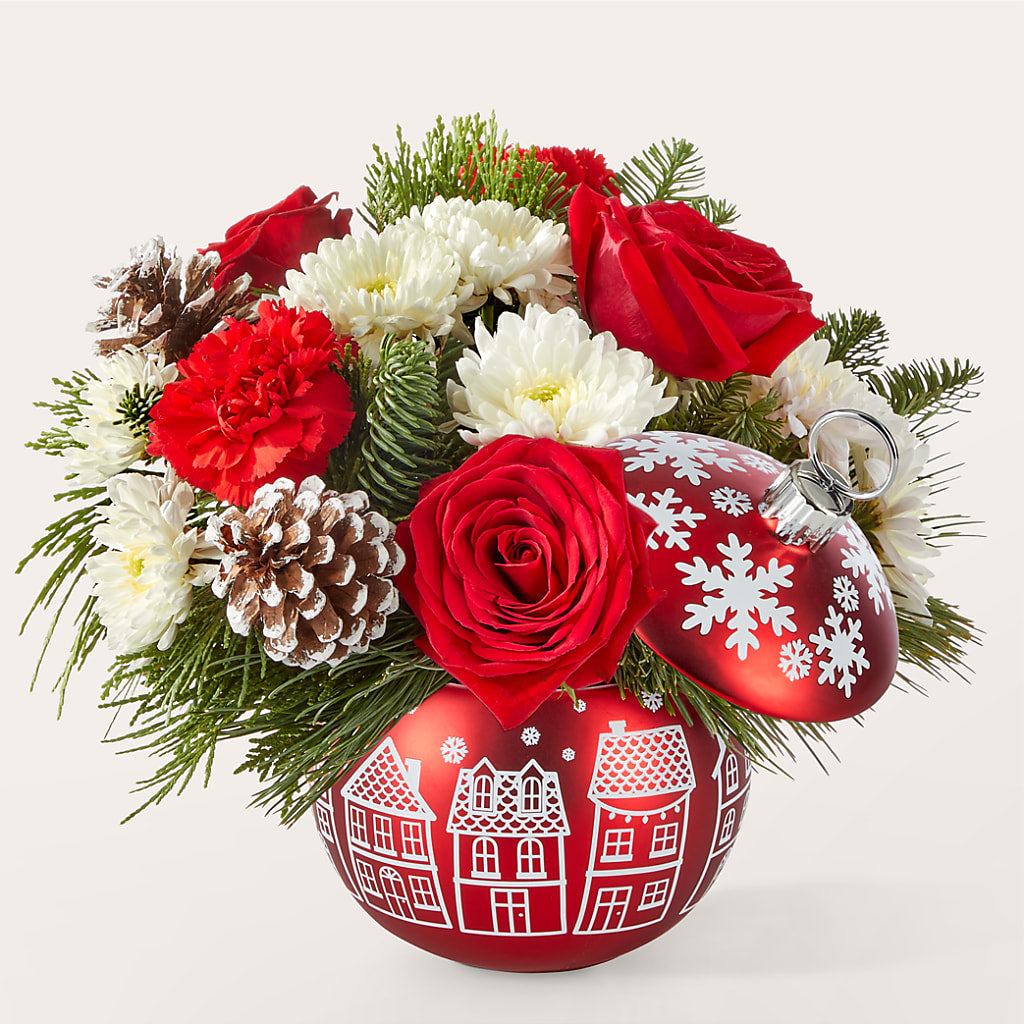 Christmas Village Ornament – SYLVIA'S FLORIST, Antioch CA
