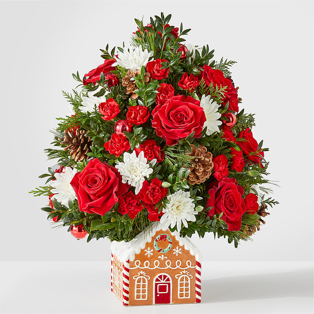 Spiced Gingerbread Tree – SYLVIA'S FLORIST, Antioch CA