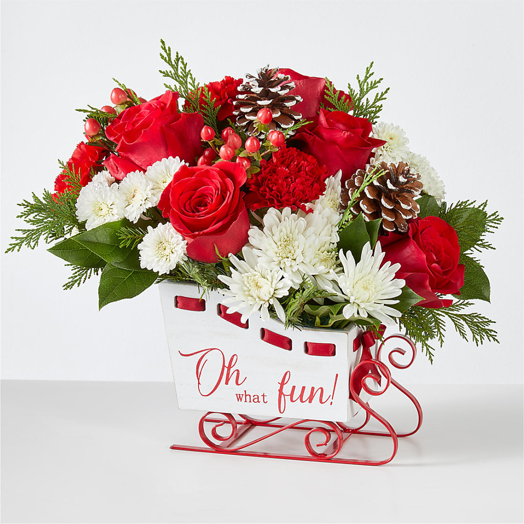 Sleigh Bells Bouquet – SYLVIA'S FLORIST, Antioch CA