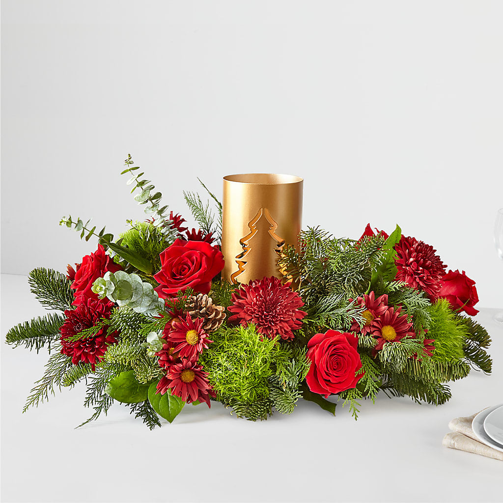Toast the Season Centerpiece – SYLVIA'S FLORIST, Antioch CA
