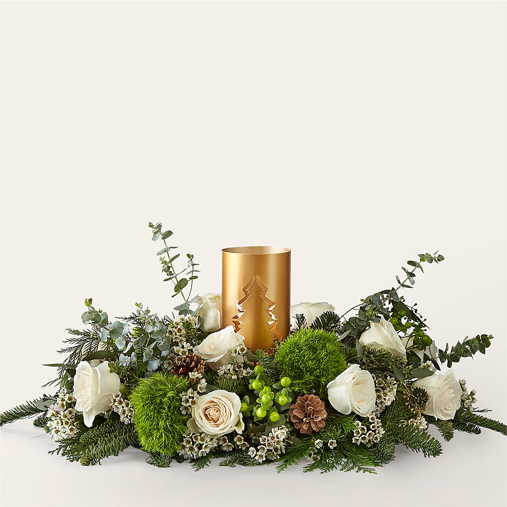 Chestnuts Roasting Centerpiece – SYLVIA'S FLORIST, Antioch CA