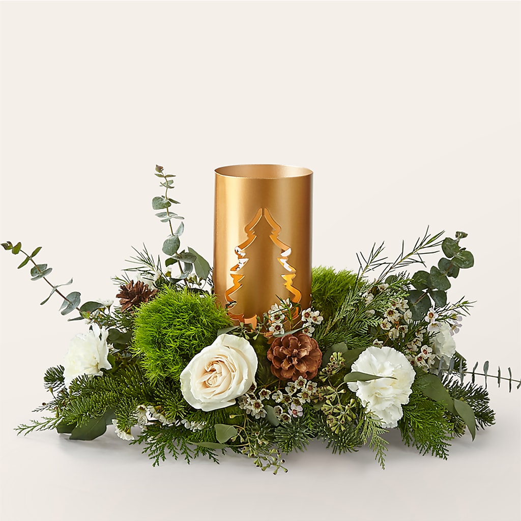Chestnuts Roasting Centerpiece – SYLVIA'S FLORIST, Antioch CA
