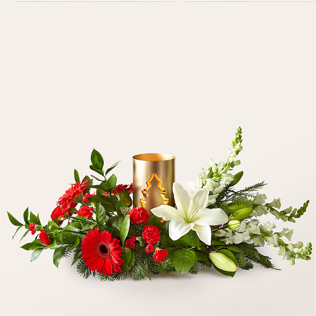 Mingle & Jingle Centerpiece – SYLVIA'S FLORIST, Antioch CA