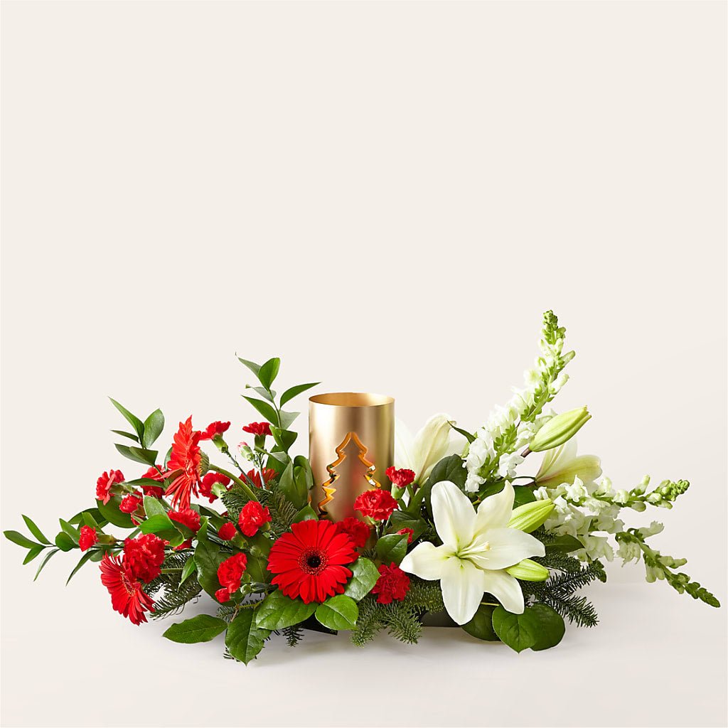 Mingle & Jingle Centerpiece – SYLVIA'S FLORIST, Antioch CA