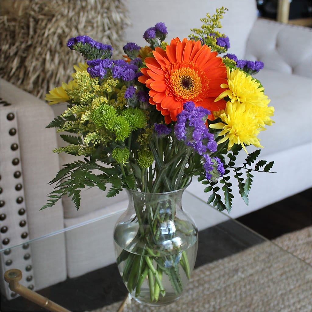 Marmalade Skies Bouquet – SYLVIA'S FLORIST, Antioch CA