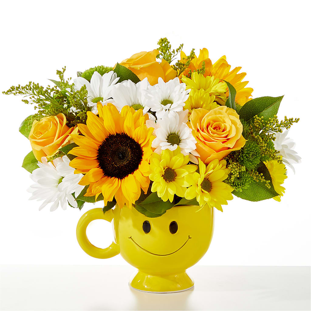Be Happy Bouquet – SYLVIA'S FLORIST, Antioch CA