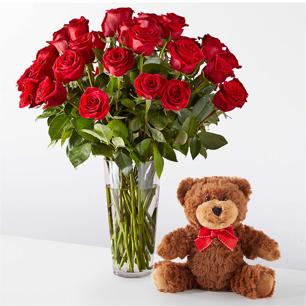 Romantic Long Stem Red Rose Bouquet Bundles – SYLVIA'S FLORIST, Antioch CA