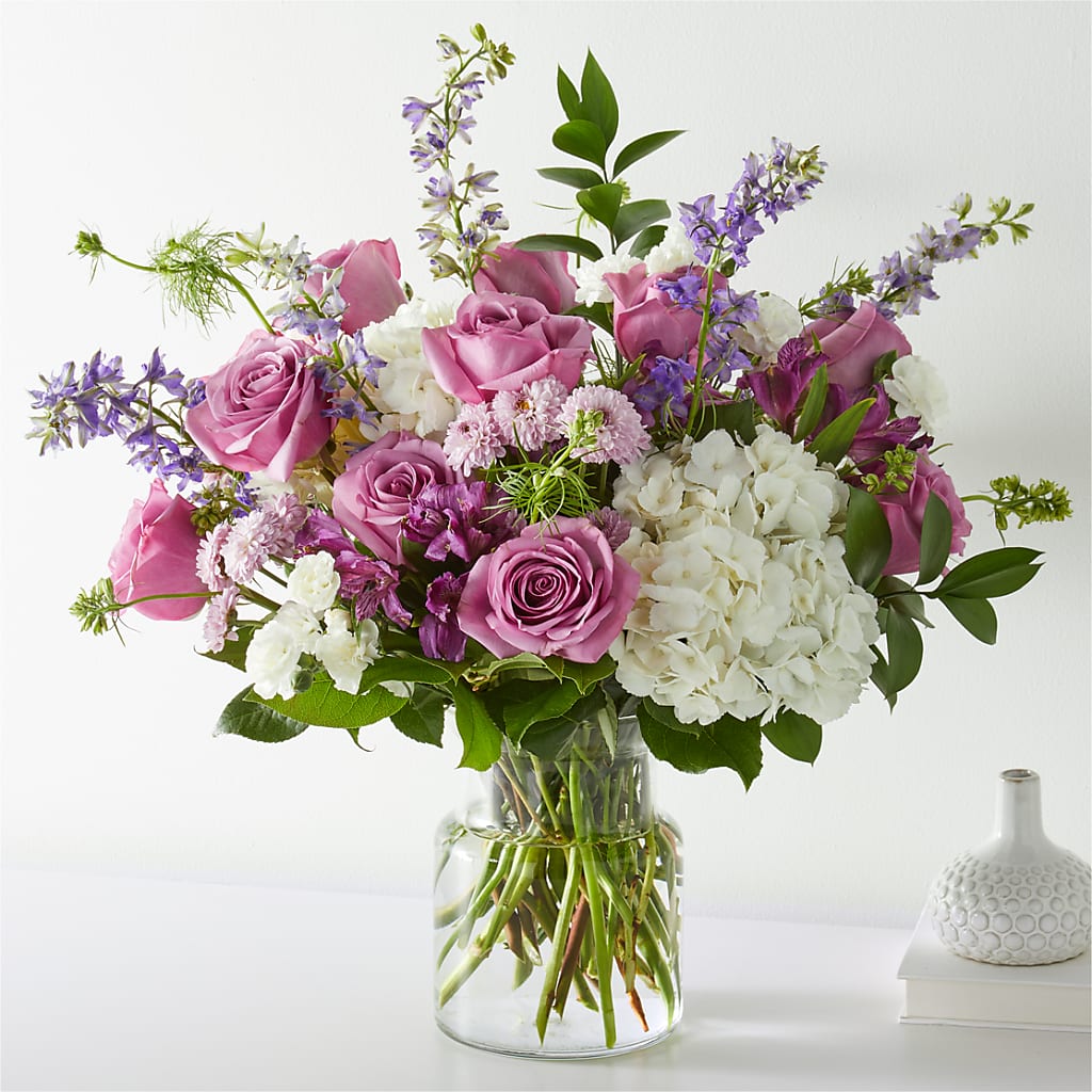 Violet Caress Bouquet – SYLVIA'S FLORIST, Antioch CA