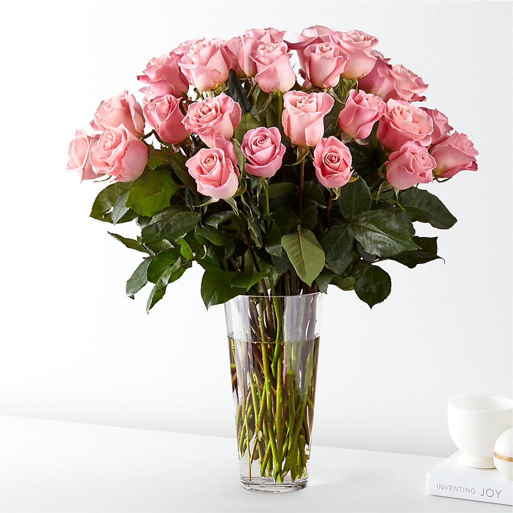 Long Stem Pink Rose Bouquet – SYLVIA'S FLORIST, Antioch CA