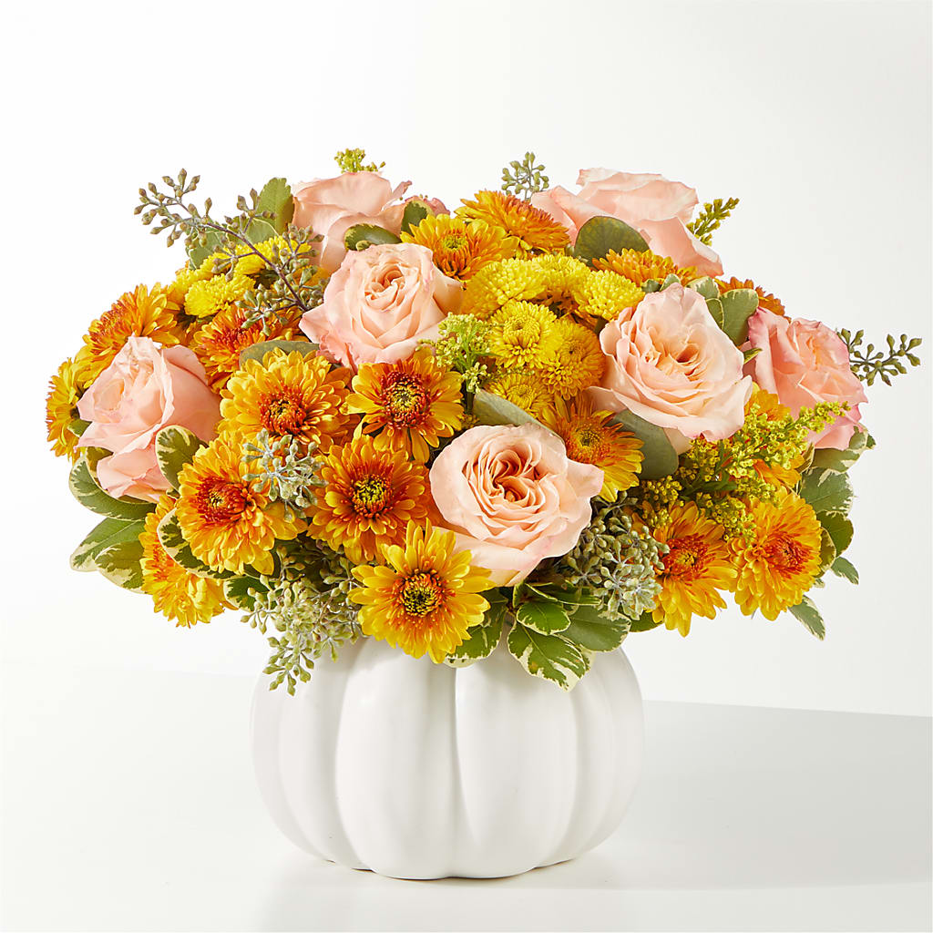 Peachy Pumpkin – SYLVIA'S FLORIST, Antioch CA