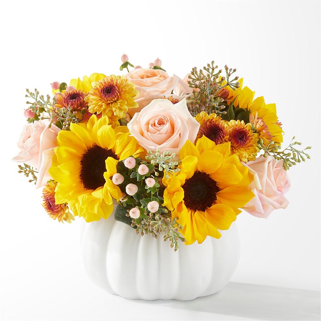 Pumpkin to Talk About Bouquet – SYLVIA'S FLORIST, Antioch CA