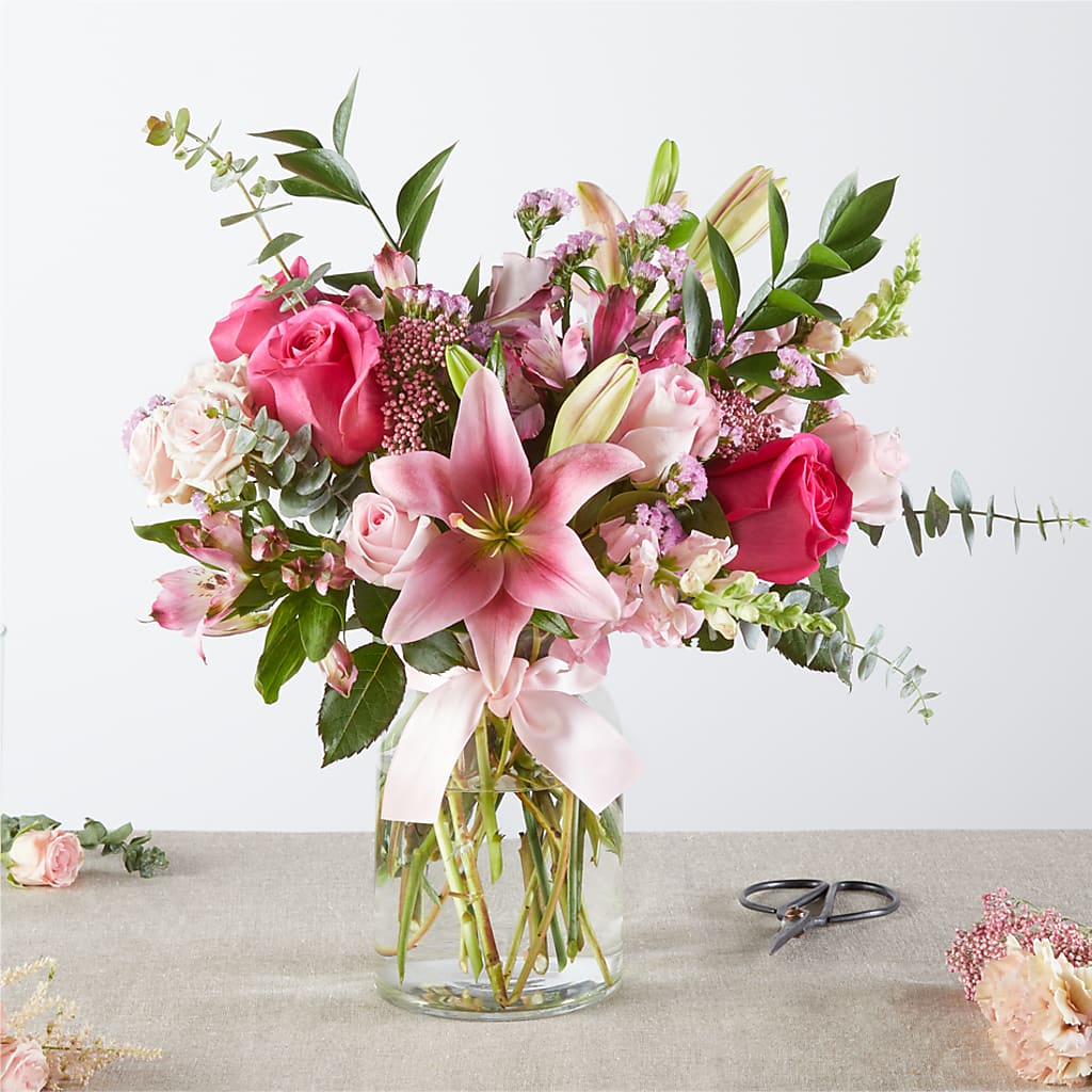 Pink Ribbon - A Florist Original – SYLVIA'S FLORIST, Antioch CA