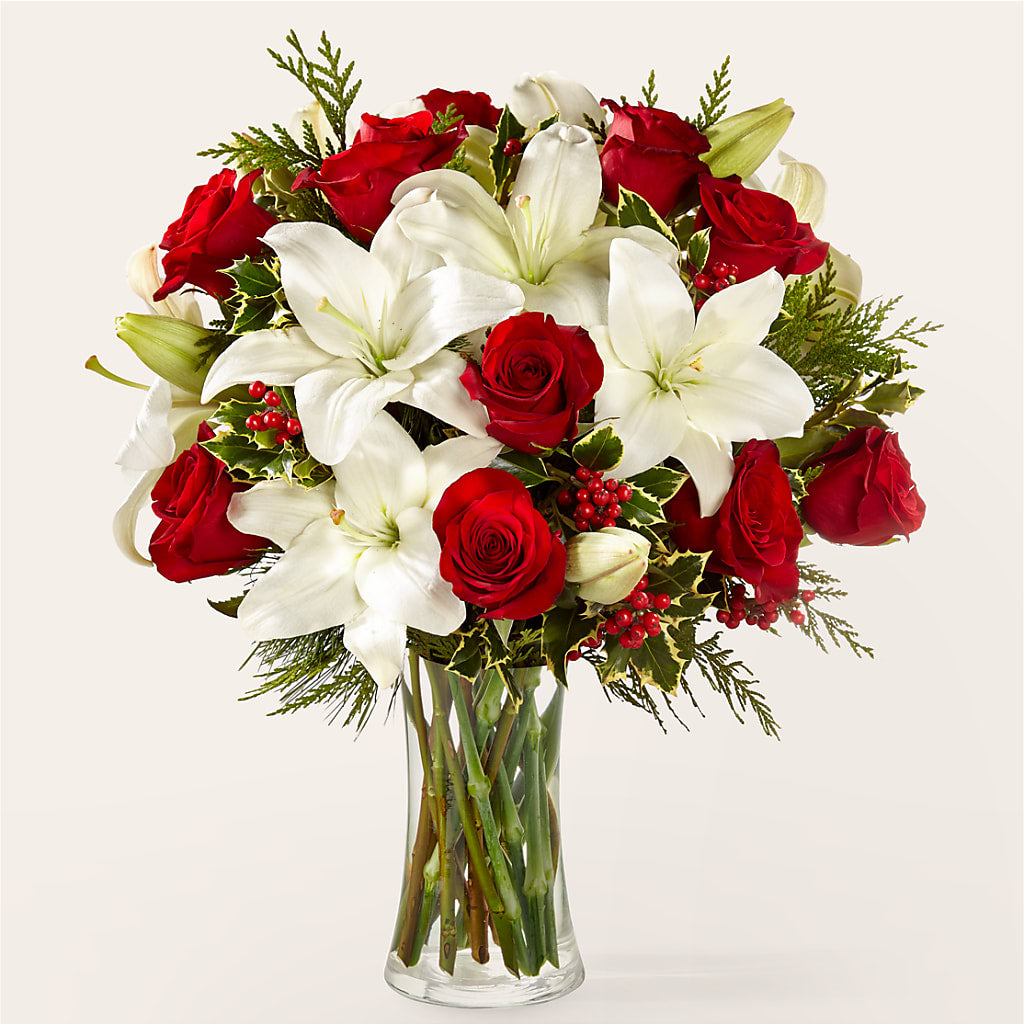Sparkling Snowflakes Bouquet – SYLVIA'S FLORIST, Antioch CA