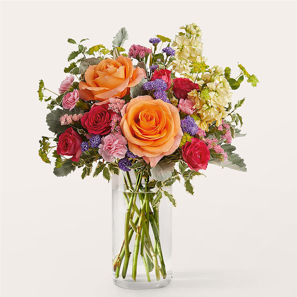Tangerine Tango Bouquet – SYLVIA'S FLORIST, Antioch CA