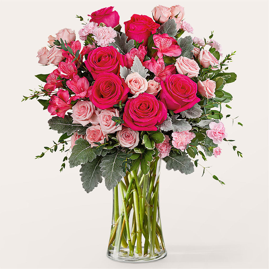 Tickled Pink Bouquet – SYLVIA'S FLORIST, Antioch CA