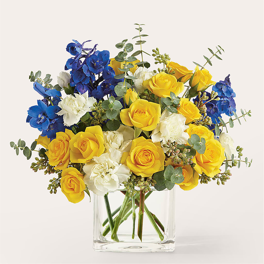 Sparkling Citrine Bouquet – SYLVIA'S FLORIST, Antioch CA