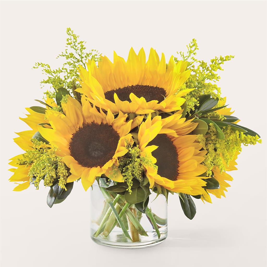 Beaming Sunflower Bouquet – SYLVIA'S FLORIST, Antioch CA