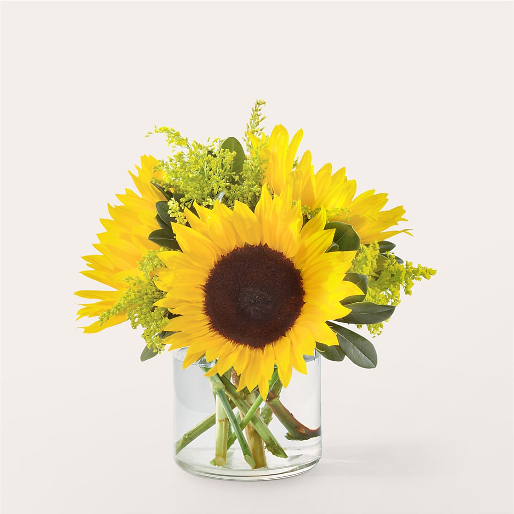 Beaming Sunflower Bouquet – SYLVIA'S FLORIST, Antioch CA