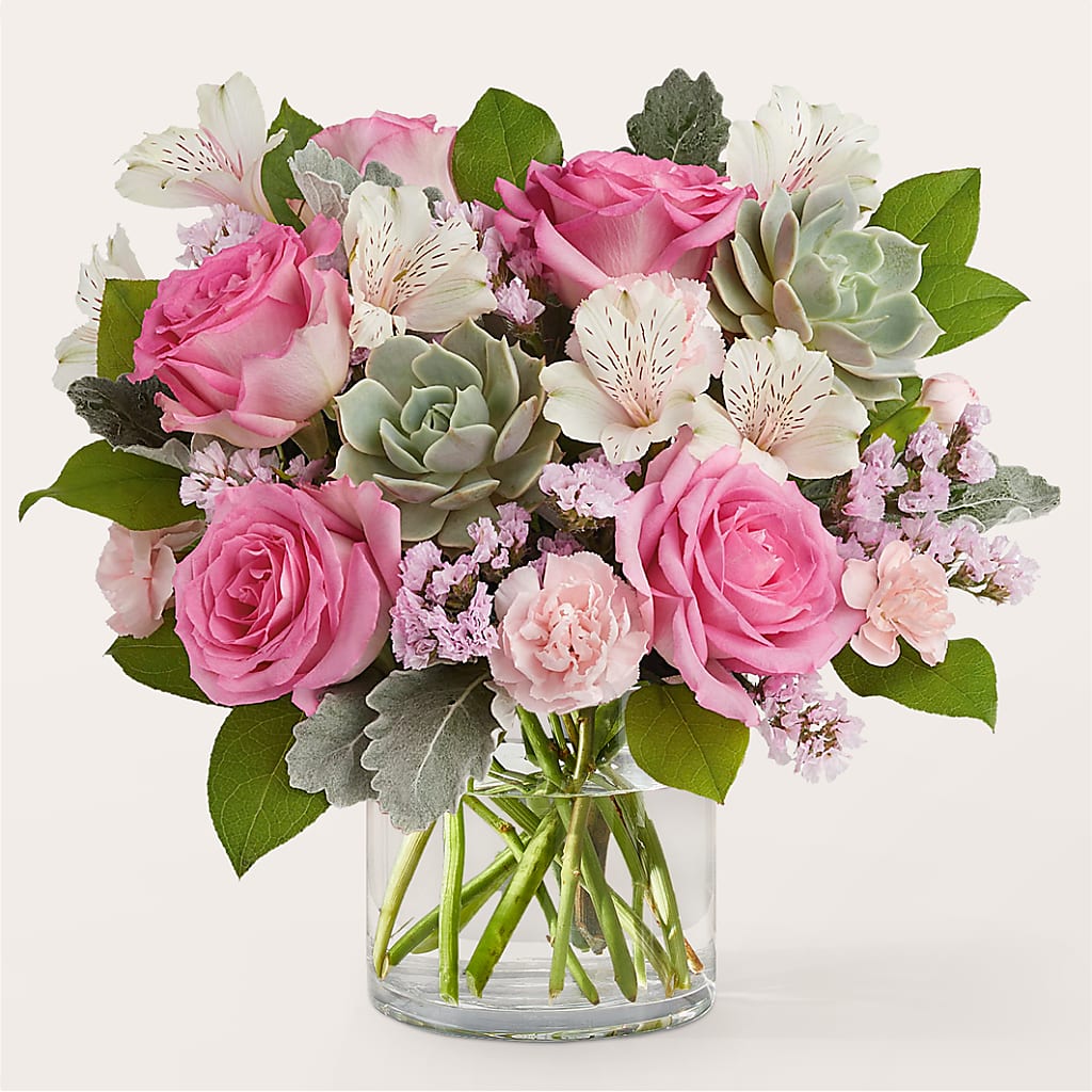 Dusty Rose Bouquet – SYLVIA'S FLORIST, Antioch CA