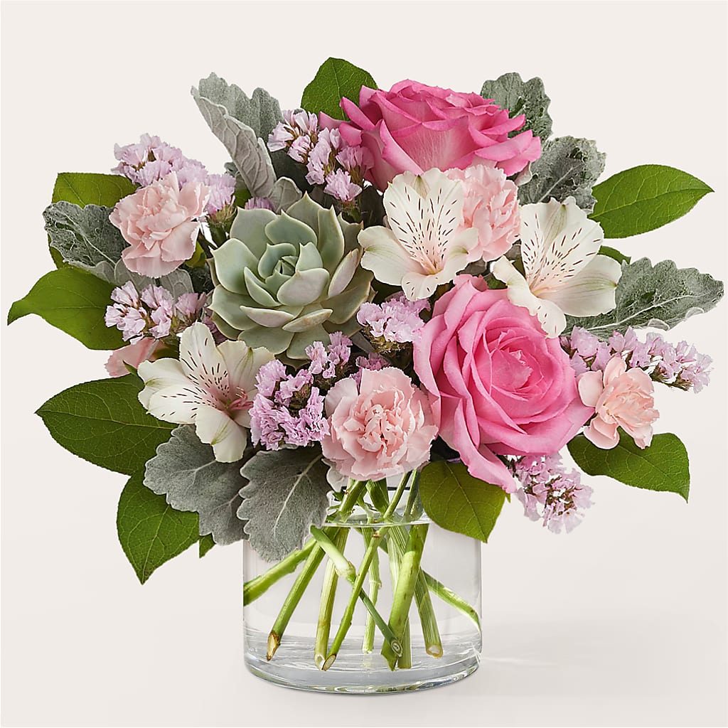 Dusty Rose Bouquet – SYLVIA'S FLORIST, Antioch CA