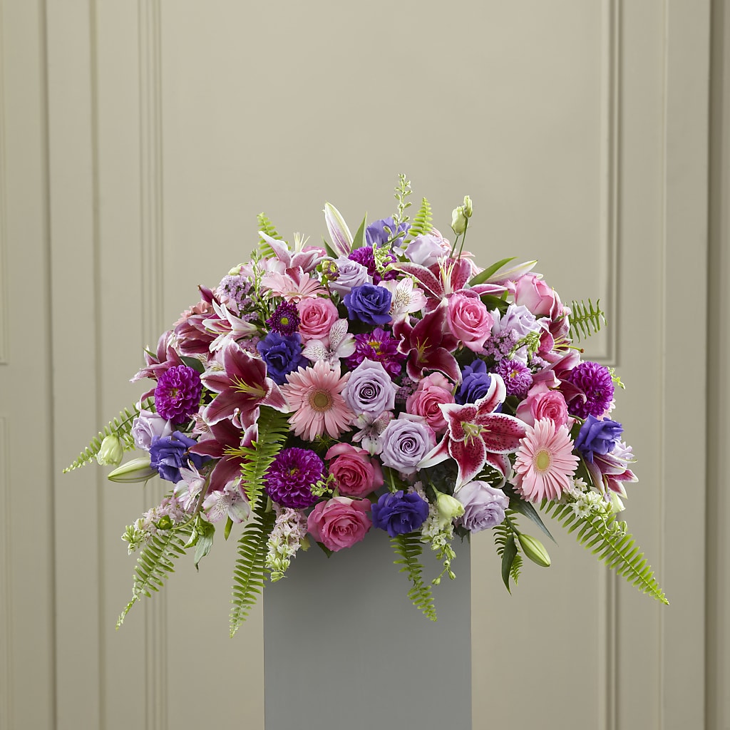 Fare Thee Well Pedestal – SYLVIA'S FLORIST, Antioch CA
