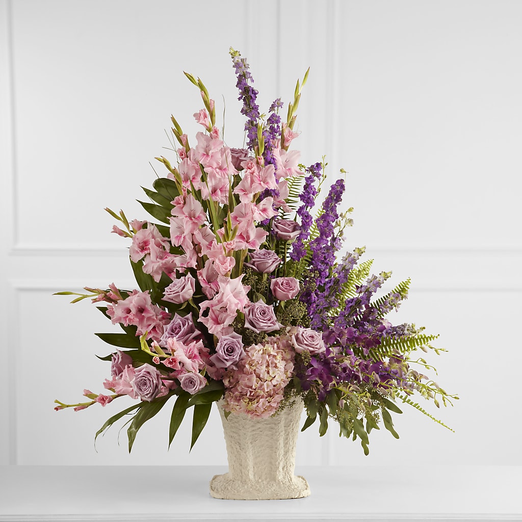 Flowing Garden Arrangement – SYLVIA'S FLORIST, Antioch CA