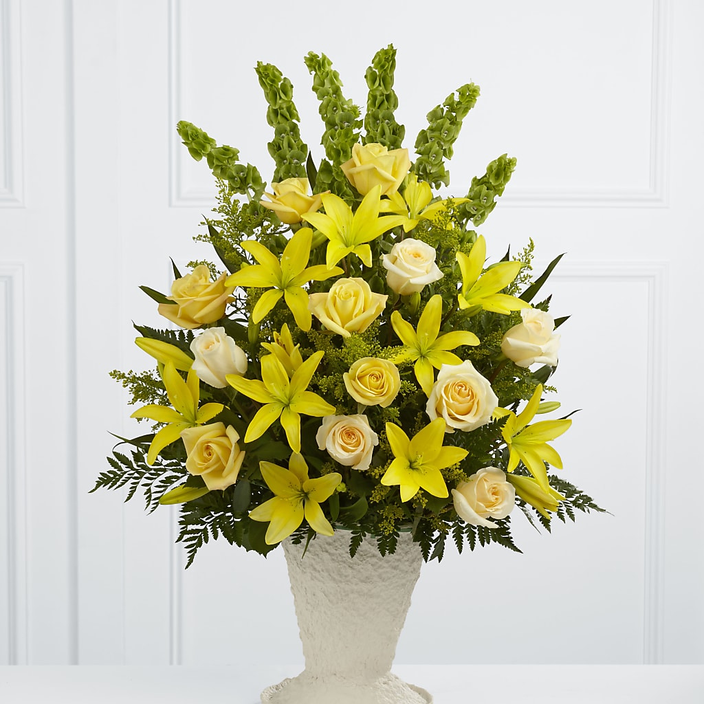 Golden Memories Arrangement – SYLVIA'S FLORIST, Antioch CA