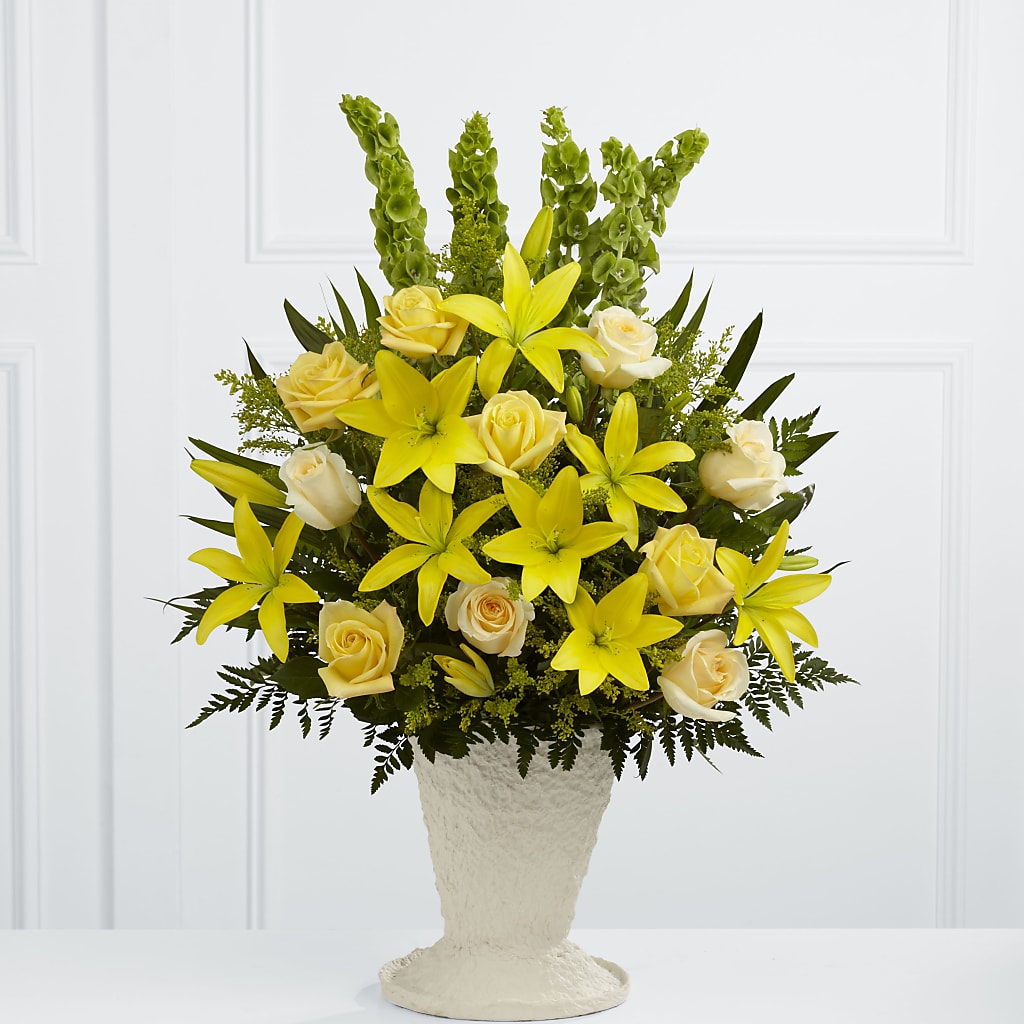 Golden Memories Arrangement – SYLVIA'S FLORIST, Antioch CA