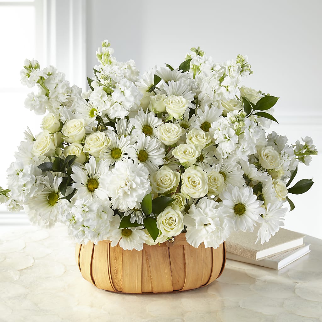 Graceful Garden Basket – SYLVIA'S FLORIST, Antioch CA