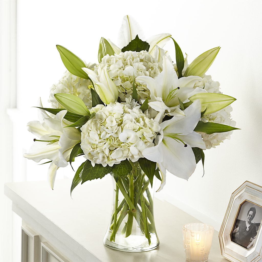 Compassionate Lily Bouquet – SYLVIA'S FLORIST, Antioch CA