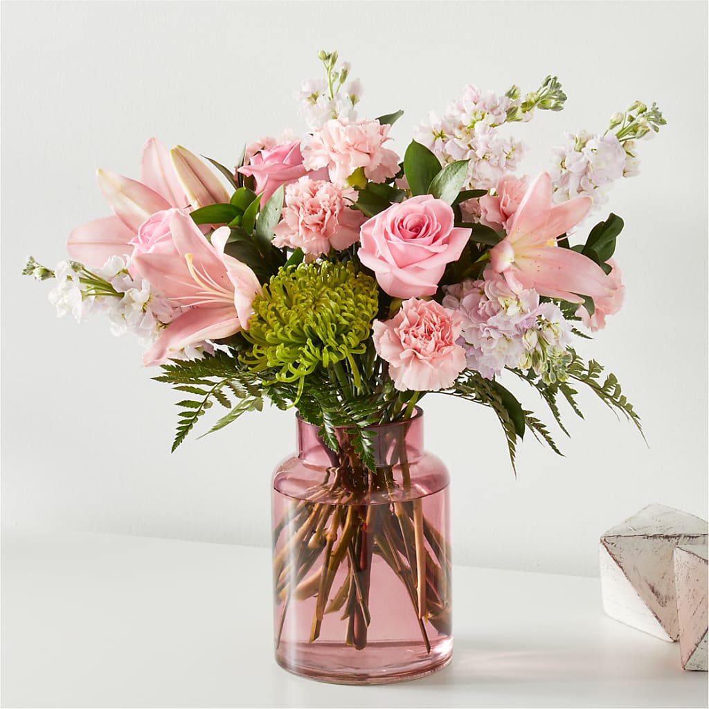 Pretty in Pink Bouquet – SYLVIA'S FLORIST, Antioch CA