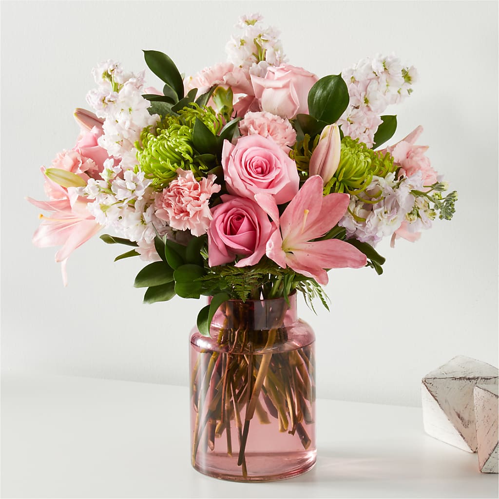 Pretty in Pink Bouquet – SYLVIA'S FLORIST, Antioch CA