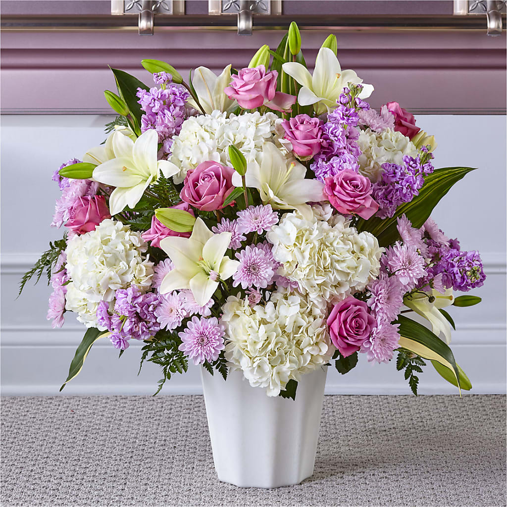 Heaven Sent Floor Basket – SYLVIA'S FLORIST, Antioch CA