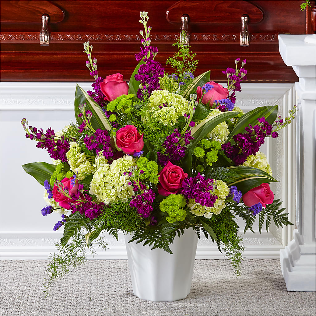 Beautiful Horizons Floor Basket – SYLVIA'S FLORIST, Antioch CA