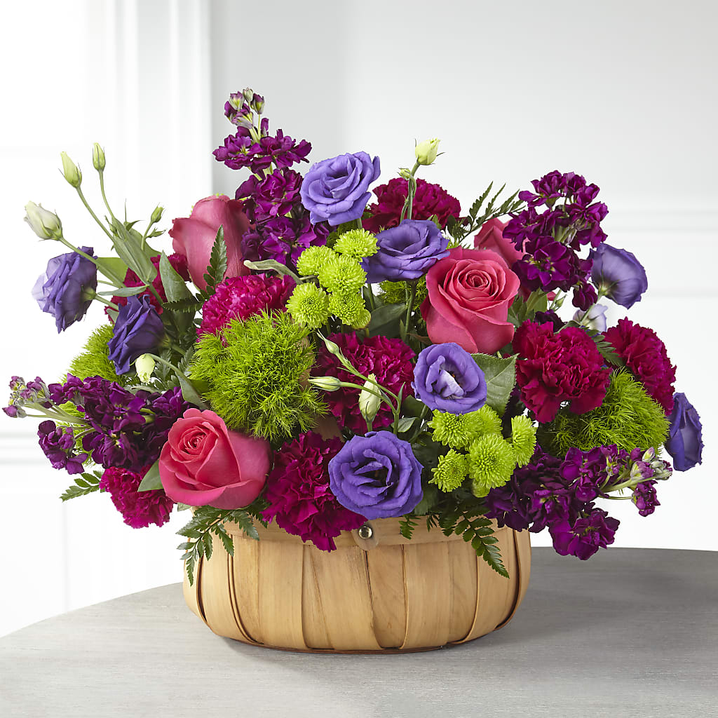 Serene Sanctuary Basket – SYLVIA'S FLORIST, Antioch CA