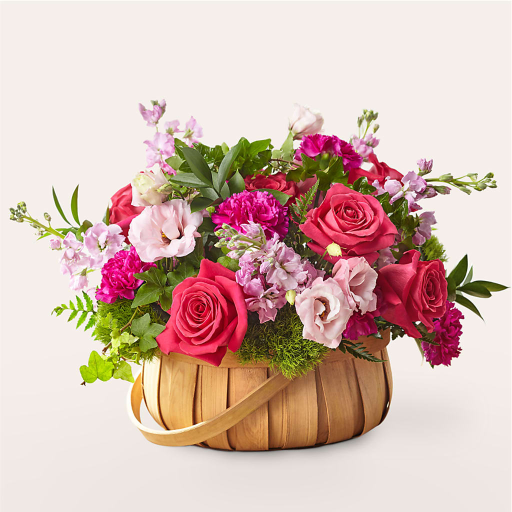 Radiance in Bloom Basket – SYLVIA'S FLORIST, Antioch CA