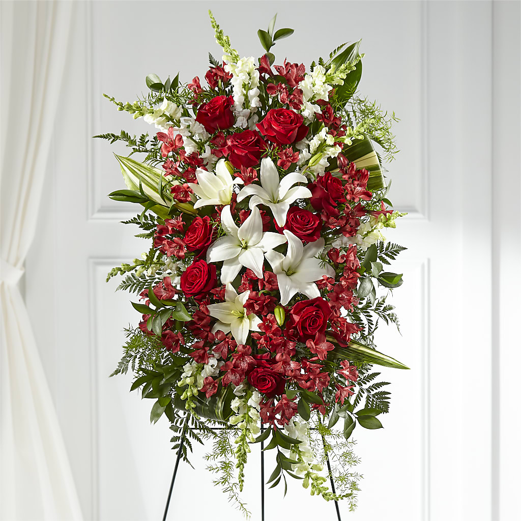 Everlasting Memory Standing Spray – SYLVIA'S FLORIST, Antioch CA