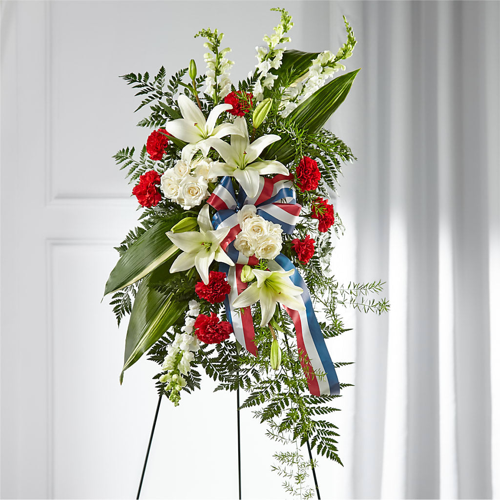 Stars of Life Standing Spray – SYLVIA'S FLORIST, Antioch CA