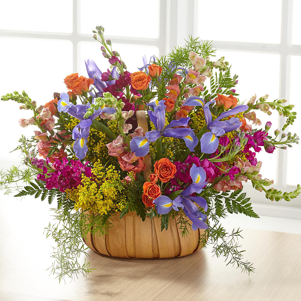 Garden of Life Basket – SYLVIA'S FLORIST, Antioch CA