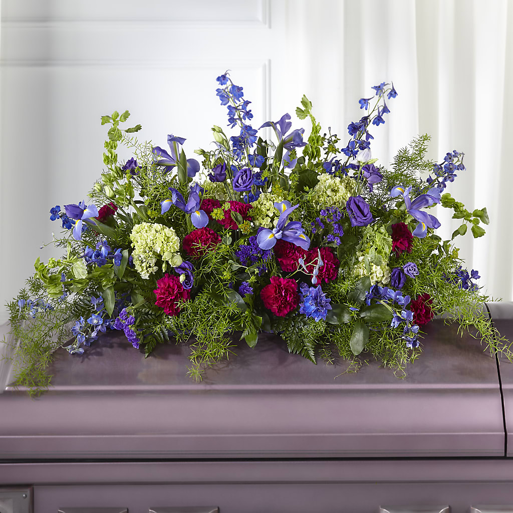 Always Treasured Casket Spray – SYLVIA'S FLORIST, Antioch CA