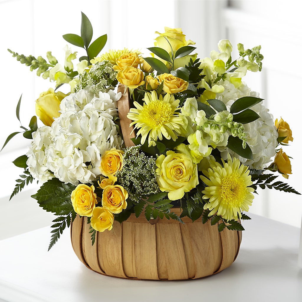 Rustic Remembrance Basket – SYLVIA'S FLORIST, Antioch CA