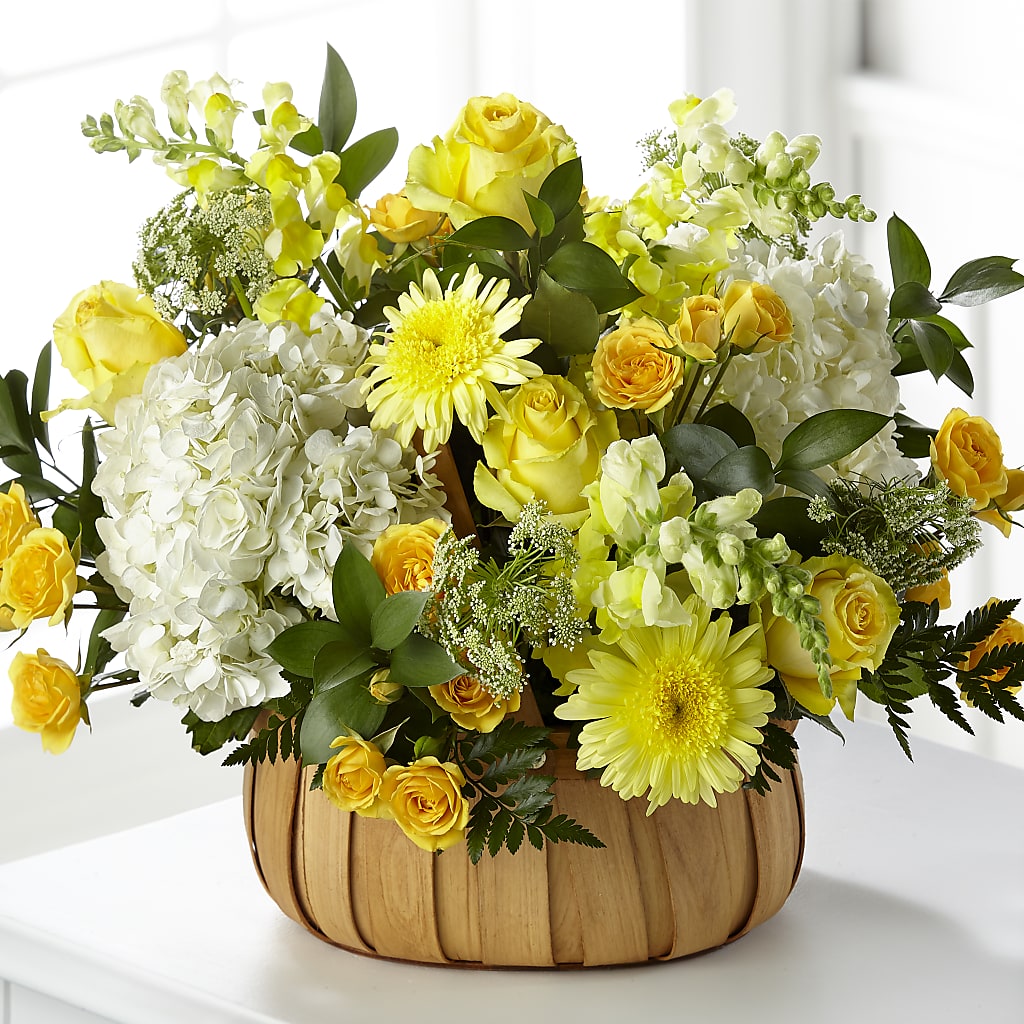 Rustic Remembrance Basket – SYLVIA'S FLORIST, Antioch CA