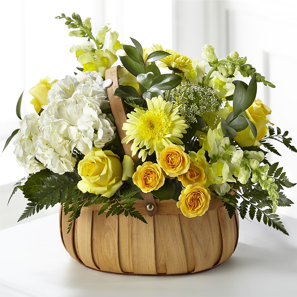 Rustic Remembrance Basket – SYLVIA'S FLORIST, Antioch CA