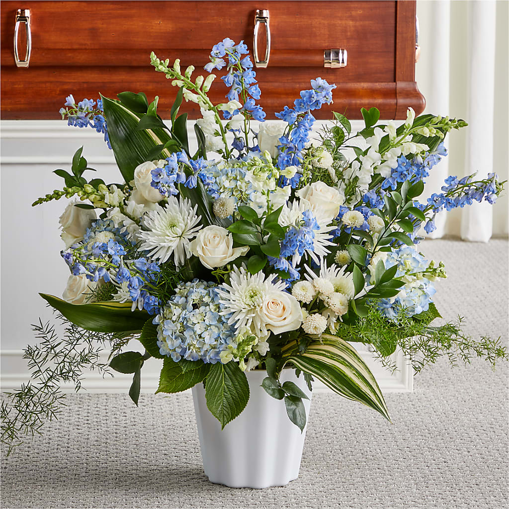Everlasting Memories Floor Basket – SYLVIA'S FLORIST, Antioch CA
