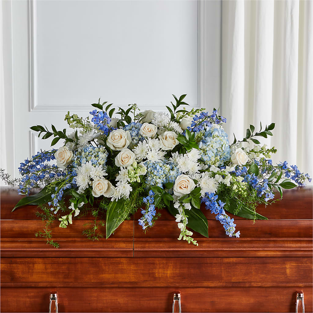 Timeless Essence Casket Spray – SYLVIA'S FLORIST, Antioch CA