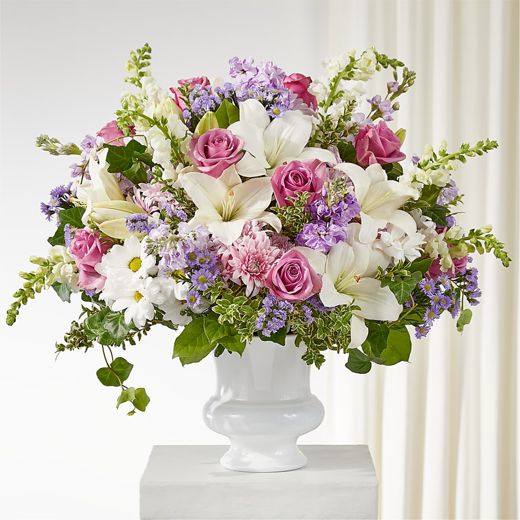 Remarkable Life Urn Arrangement – SYLVIA'S FLORIST, Antioch CA
