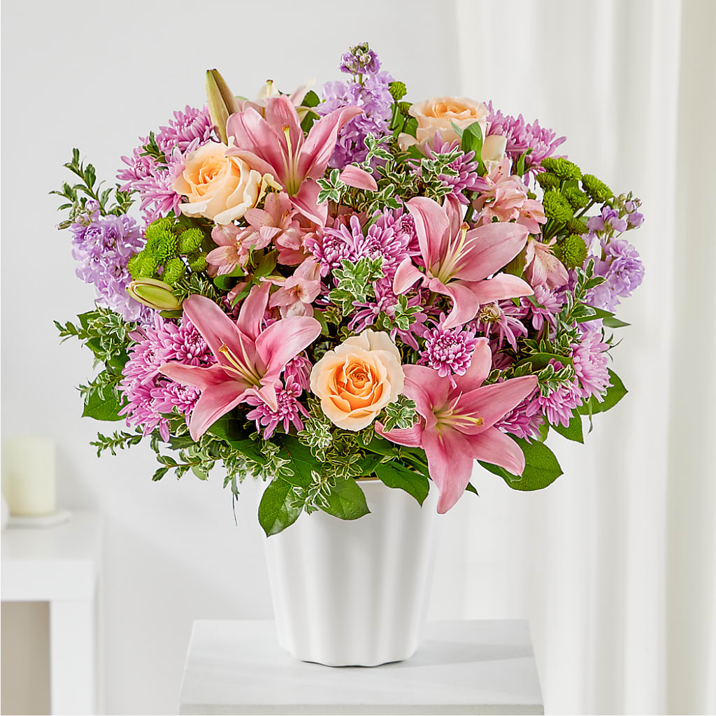 Supportive Embrace Tabletop Basket – SYLVIA'S FLORIST, Antioch CA